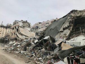 解体された建物の写真